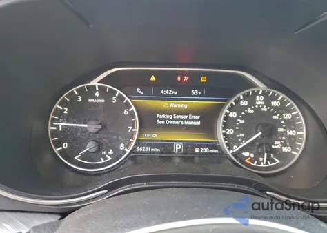 2016 Nissan Maxima 3.5S z USA, uszkodzony, nr VIN 1N4AA6APXGC392953